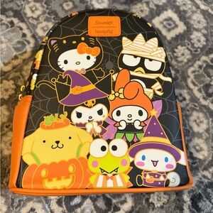 Sanrio Loungefly Hello Kitty and Friends Halloween Backpack
